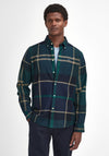 Barbour Men’s Dunoon Tailored Tartan Shirt, Green Loch