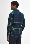 Barbour Men’s Dunoon Tailored Tartan Shirt, Green Loch