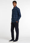 Barbour Mens Wethram Tartan Tailored Shirt, Midnight Tartan