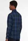 Barbour Mens Wethram Tartan Tailored Shirt, Midnight Tartan