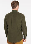 Barbour Mens Ramsey Cord Tailored Shirt, Forest Green