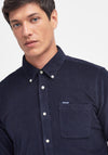 Barbour Men’s Ramsey Cord Tailored Shirt, Navy