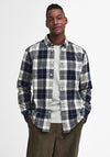 Barbour Men’s Edgar Tailored Check Shirt, Navy