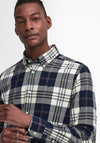 Barbour Men’s Edgar Tailored Check Shirt, Navy