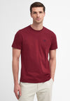 Barbour Essential Sports T-Shirt, Highland Red