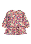 Mayoral Baby Girl Floral Fleece Dress, Peony