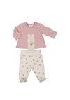 Mayoral Baby Girl Bunny Top and Pant Set, Pink