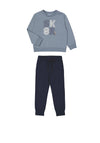 Mayoral Mini Boy Skate Two Piece Tracksuit, Grey