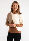 Micha Colour Block Jumper, Neutral