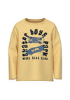 Name It Mini Boy Vagno Long Sleeve Top, Golden Haze