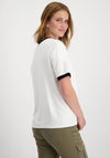 Monari Contrast Style T-Shirt, White