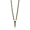 Absolute Tassel Necklace, Gold & Black