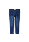 Name It Mini Girl Sali Slim Jeans, Dark Blue Denim