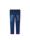 Name It Mini Girl Sali Slim Jeans, Dark Blue Denim