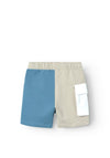 Name It Mini Boy Hagen Long Sweat Shorts, Provincial Blue