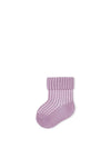 Name It Baby Girl Nobba Glitter Sock, Lavender Mist