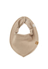 Name It Baby Girl Kinna Ribbed Scarf Bib, Pure Cashmere