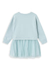 Name It Mini Girl Naiomia Sweater Dress, Ether