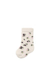 Name It Baby Girl Floral Sock, Jet Stream