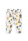 Name It Baby Boy Levo Print Pant, Jet Stream