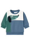 Name It Baby Boy Kiego Long Sleeve Sweater, Coronet Blue