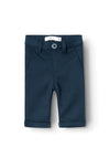 Name It Baby Boy Silas Slim Pant, Dark Sapphire