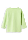 Name It Baby Girl Kory Long Sleeve Top, Margarita