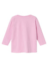 Name It Baby Girl Lilia Long Sleeve Top, Pastel Lavender