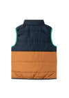 Name It Mini Boy My Lane Padded Vest, Dark Sapphire