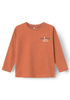 Name It Mini Boy Lolo Long Sleeve Top, Baked Clay