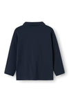 Name It Mini Boy Rumle Long Sleeve Top, Dark Sapphire