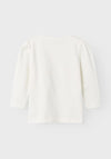 Name It Mini Girl Sias Long Sleeve Top, Jet Stream