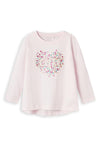 Name It Mini Girl Violet Long Sleeve Top, Festival Bloom