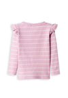 Name It Mini Girl Kianna Long Sleeve Top, Pastel Lavender