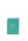 Lagom Design “Congrats on the New Job” Mini Greetings Card