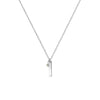 Newbridge Silverware August Birthstone Pendant Necklace, Silver