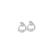 Newbridge Silverware Claddagh Earrings, Silver