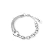 Newbridge Silverware Double Chain Bracelet, Silver