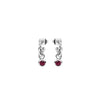 Newbridge Silverware July Birthstone Earrings, Silver