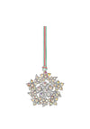 Newbridge Snowflake with Crystals Christmas Tree Decoration