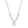 Newbridge Silverware Molten Knot Necklace, Silver