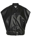 Noisy May Caja Vest Bomber Jacket, Black