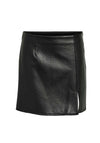 Noisy May Eileen Clara Penny Slit Skirt, Black