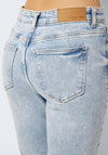 Noisy May Moni High Waist Jeans, Light Blue