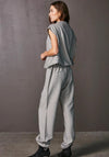 NU Denmark Vita Fine Stripe Trousers, Grey