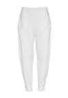 Naya Cuffed Casual Trousers, White