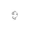 Newbridge Silverware Molten Knot Ring, Silver