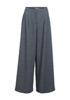 Object Lesli Wide Leg Trousers, Grey