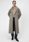 Object Pisa Long Wool Blend Coat, Taupe