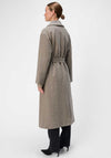 Object Pisa Long Wool Blend Coat, Taupe